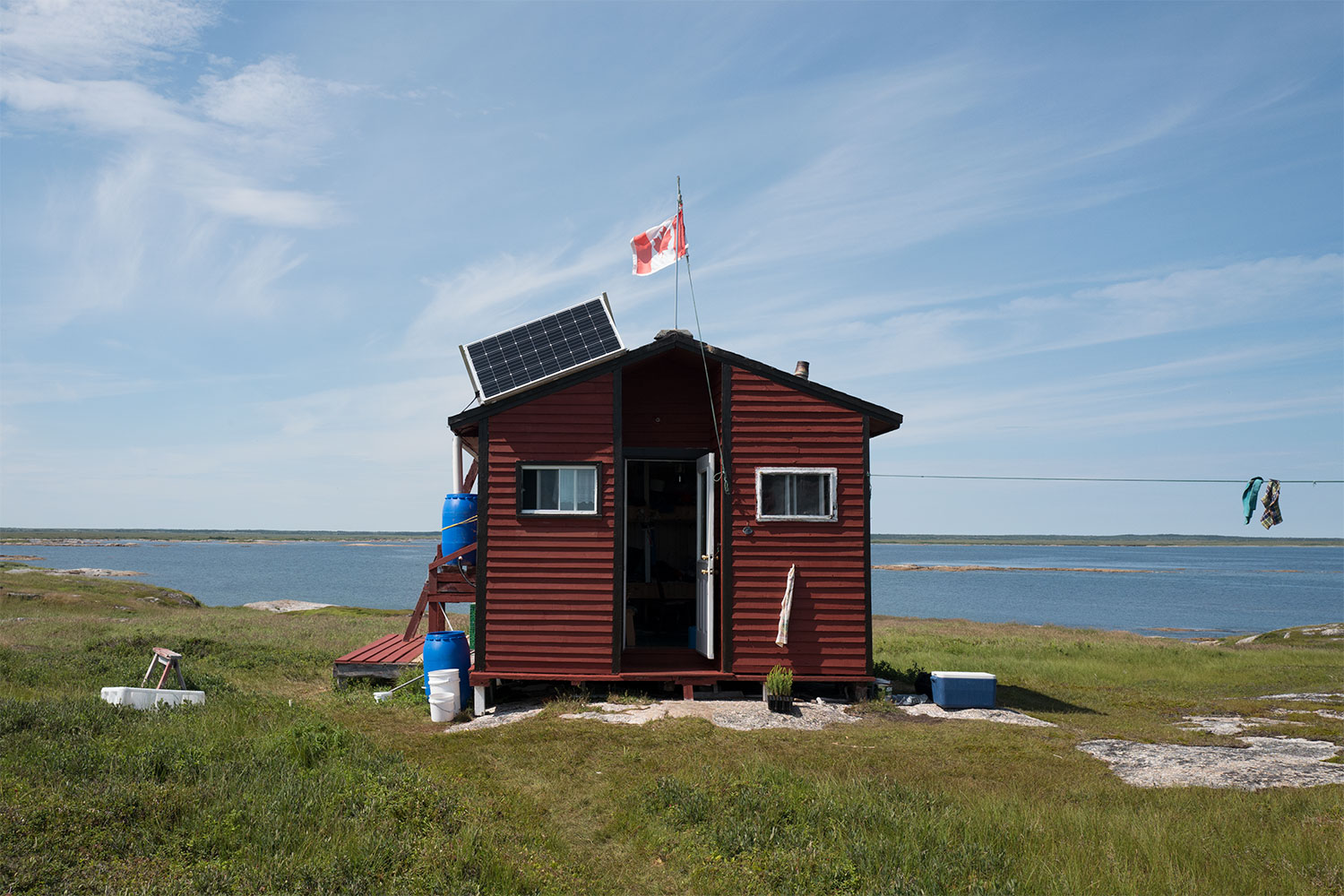 Precious Memories cabin on Pinchard’s Island