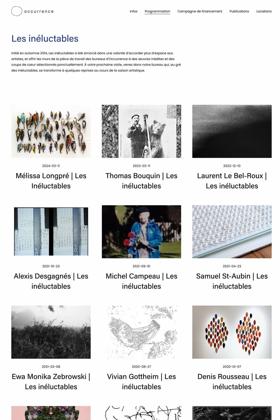 Occurrence website (2)